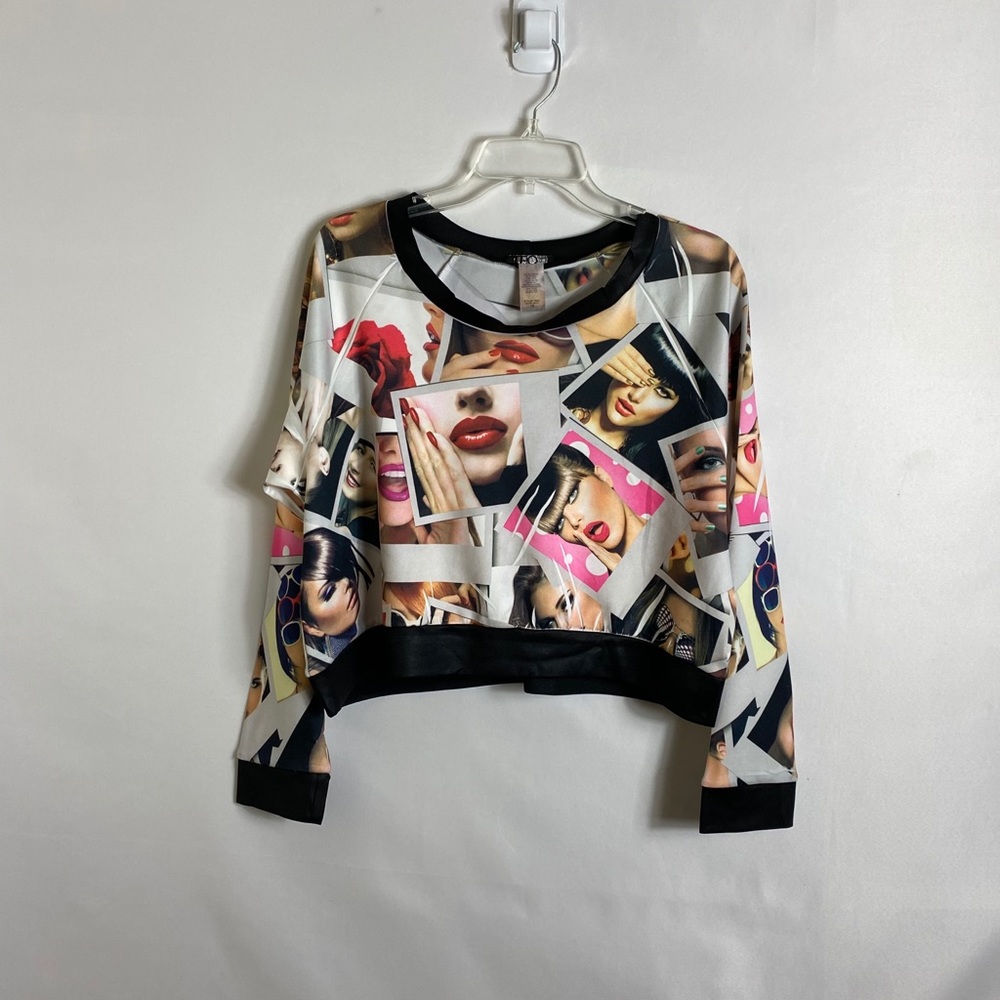 Cell Apparel crop top